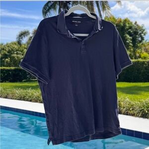 Michael Kors Dark Blue Polo Shirt